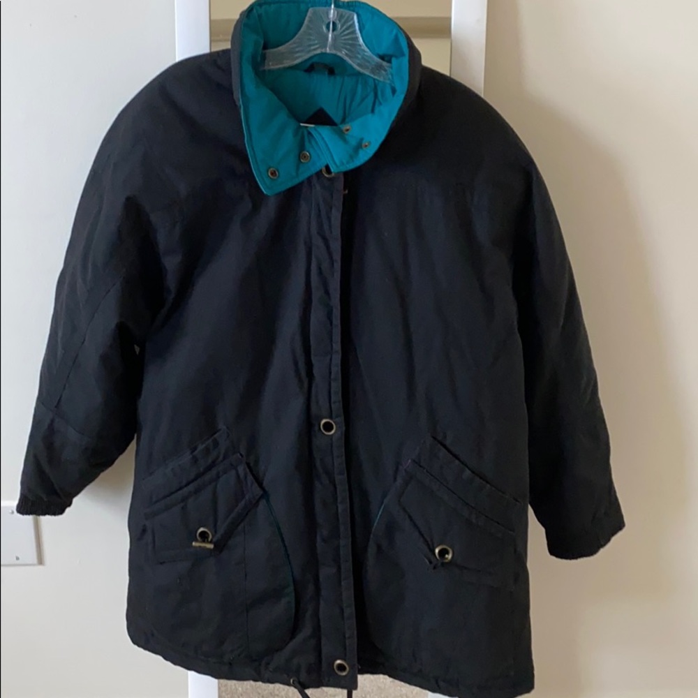 Vintage Black Winter Coat